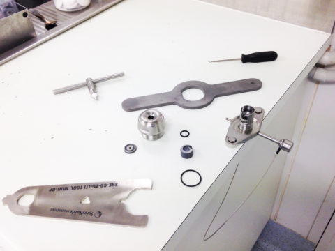 tools for nozzle assembling
