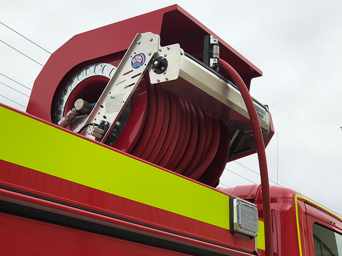 Fire Protection Hose Reels - Fire Dog - Spray Nozzle Engineering